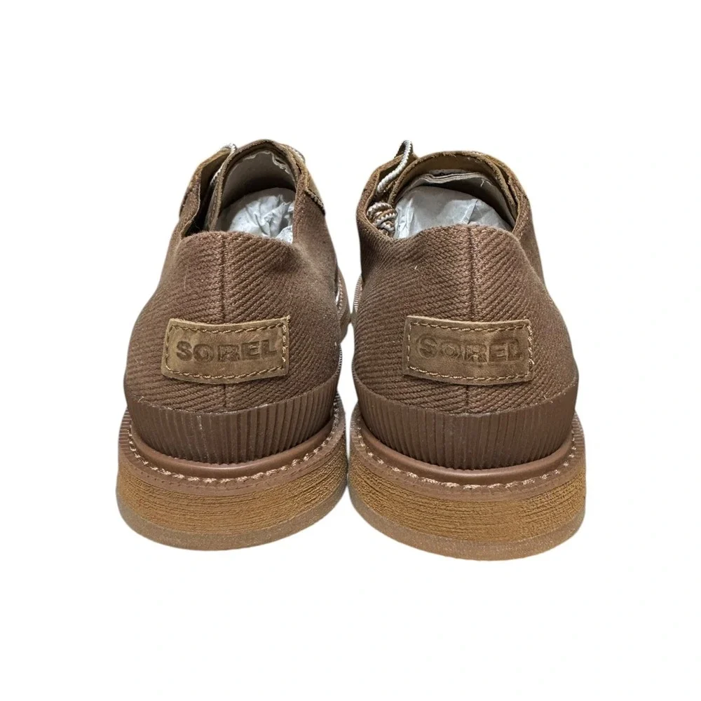Mens Sorel Madson Brown Leather LaceUp Comfort Wingtip Oxfords Shoes Sz 9 No Box